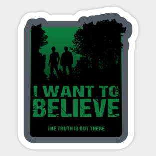 I Want to Believe Sticker